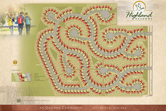 Highland Meadows Map